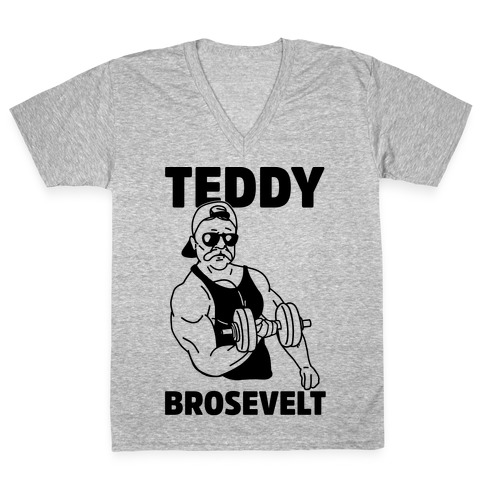 Teddy Brosevelt V-Neck Tee Shirt