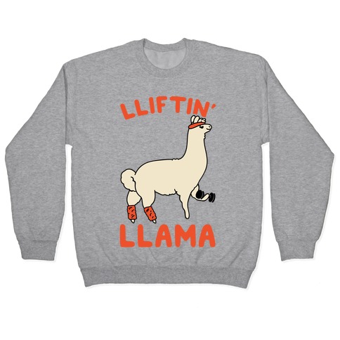 Lifting Llama Pullover