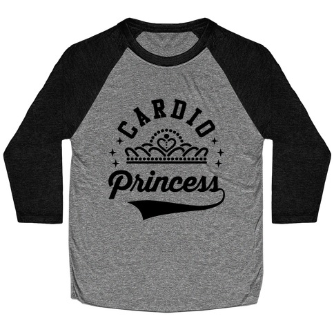 Cardio Princess Baseball Tee
