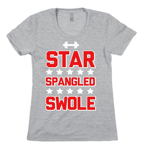 Star Spangled Swole Womens T-Shirt