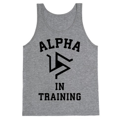 Alpha In Training Tank Top