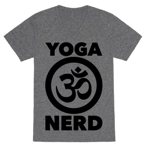 Yoga Nerd V-Neck Tee Shirt