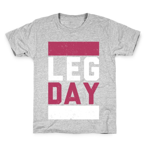 Leg Day Kids T-Shirt
