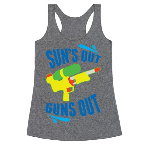 Suns Out, Guns Out Racerback Tank Top