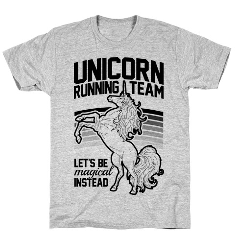 Unicorn Running Team T-Shirt