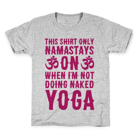 Naked Yoga Kids T-Shirt