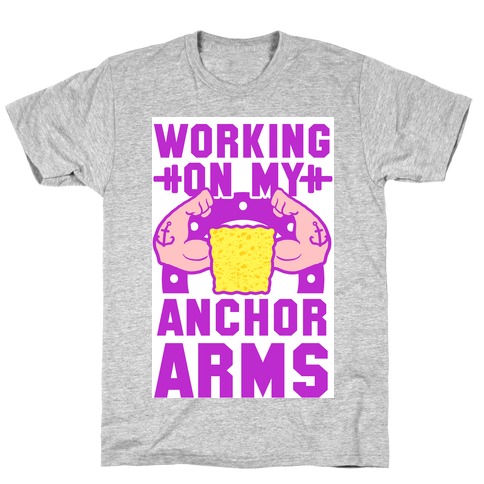 Working on My Anchor Arms T-Shirt