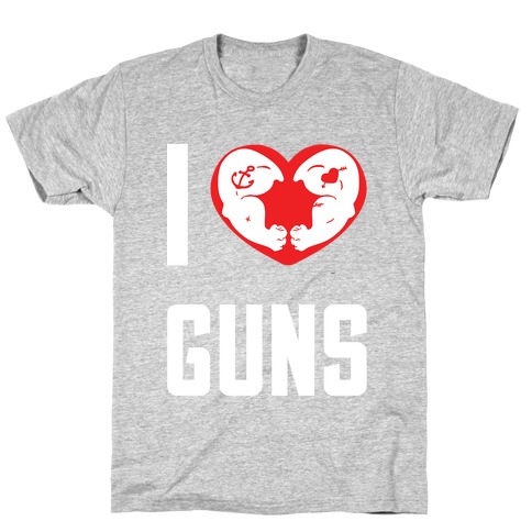 I Heart Guns T-Shirt