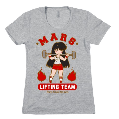 Mars Lifting Team Womens T-Shirt