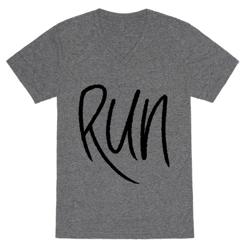 Run V-Neck Tee Shirt