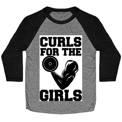 Curls for the Girls Baseball Tee