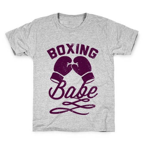 Boxing Babe (Vintage) Kids T-Shirt
