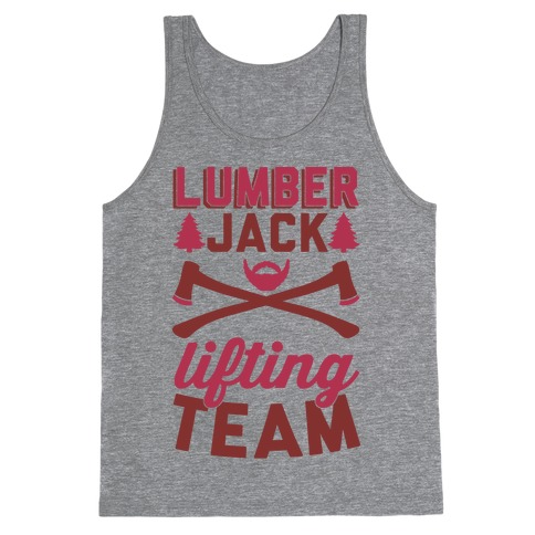 Lumberjack Lifting Team Tank Top