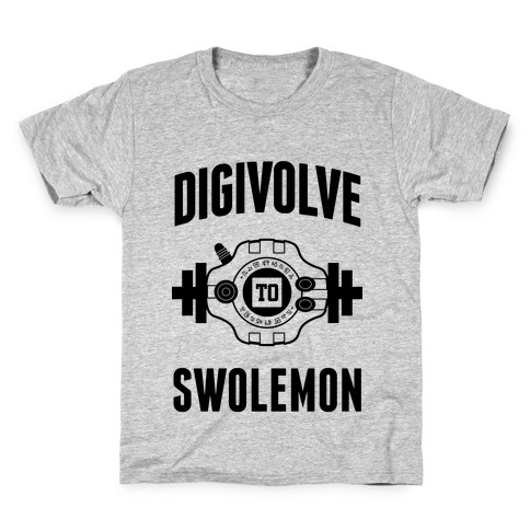 Digivolve to Swolemon! Kids T-Shirt