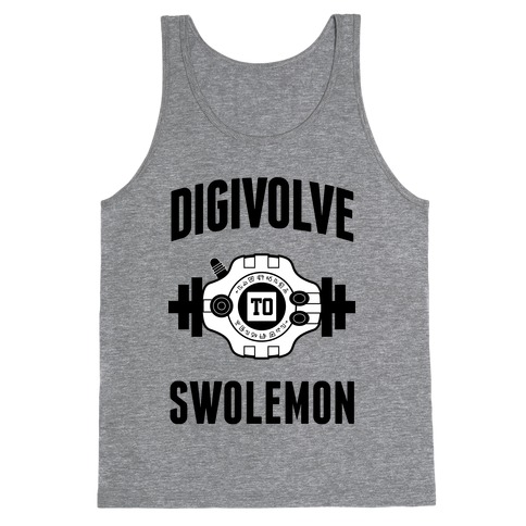 Digivolve to Swolemon! Tank Top