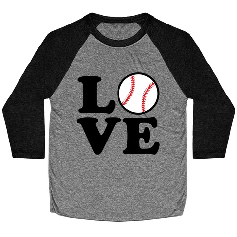 Love Baseball Baseball Tee