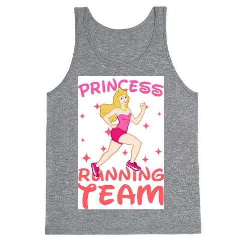 Princess Running Team (Pink) Tank Top