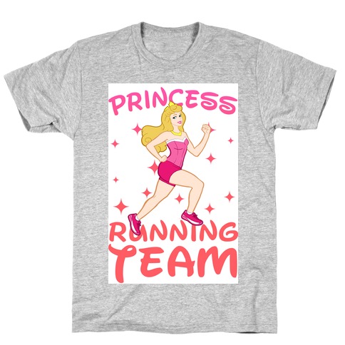 Princess Running Team (Pink) T-Shirt