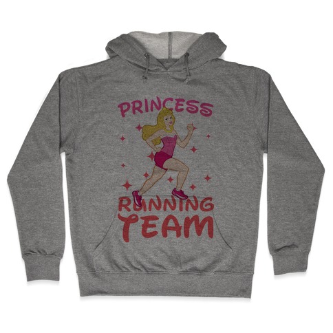 Princess Running Team (Pink) Hooded Sweatshirt