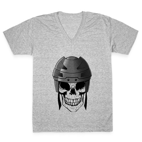 Hockey or Die V-Neck Tee Shirt