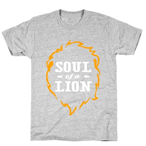 Soul of a Lion (Dark Tank) T-Shirt