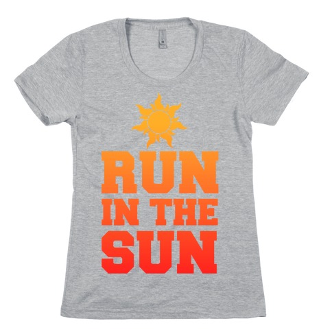 Run In The Sun Womens T-Shirt