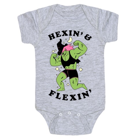 Hexing & Flexing Baby One-Piece
