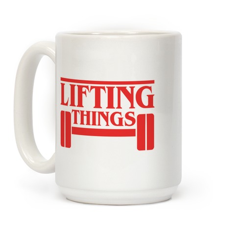 Lifting Things Coffee Mug