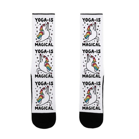 Yoga Is Magical Sock