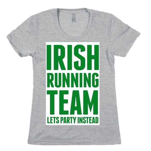 Irish Running Team Womens T-Shirt