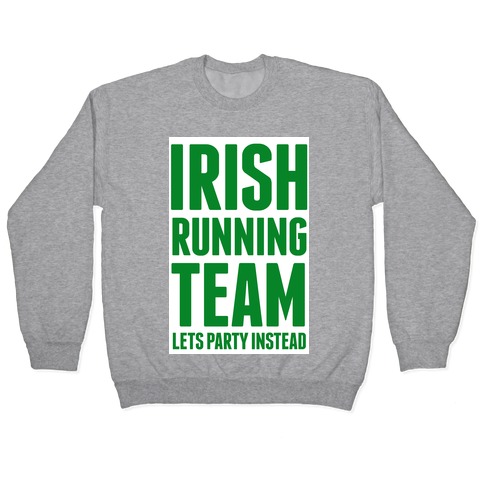 Irish Running Team Pullover