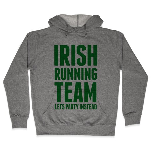 Irish Running Team Hooded Sweatshirt