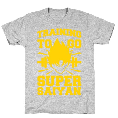 Training to Go Super Saiyan T-Shirt