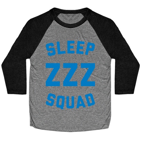 Sleep ZZZ Squad Baseball Tee