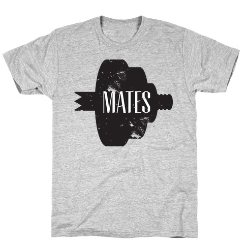 Swole Mates distressed (Mate Half) T-Shirt