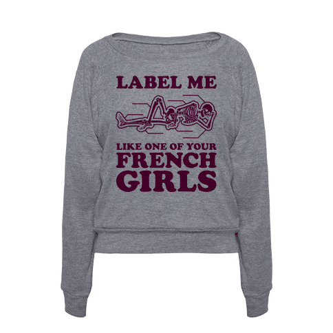 HUMAN - Label Me Like One Of Your French Girls - Clothing | Pullover
