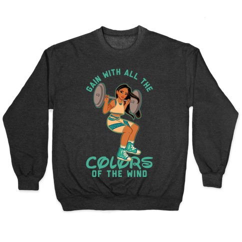 Gain with all the Colors of the Wind Pocahontas Parody Pullover