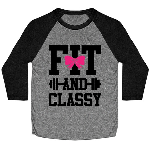 Fit And Classy Baseball Tee
