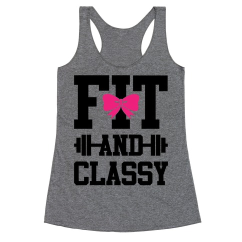 Fit And Classy Racerback Tank Top