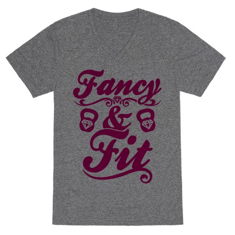 Fancy And Fit V-Neck Tee Shirt