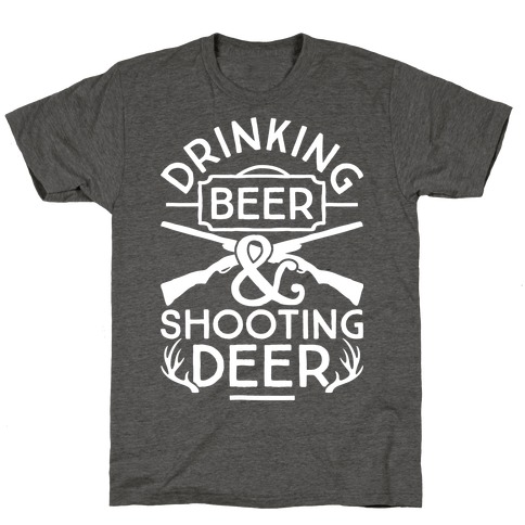 beer deer shirt