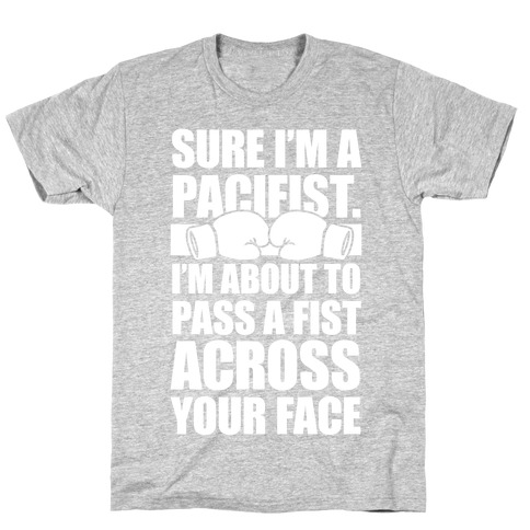 Pacifist (White Ink) T-Shirt
