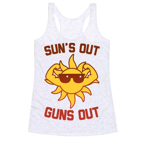 suns out guns out muscle shirt