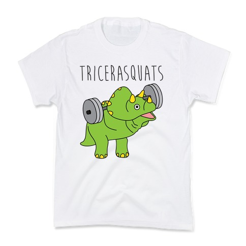 TriceraSQUATS Kids T-Shirt