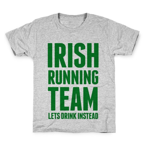 Irish Running Team Kids T-Shirt