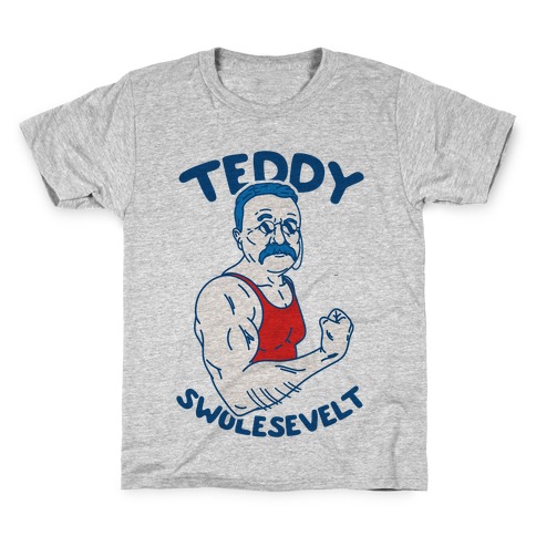 Teddy Swolesevelt Kids T-Shirt