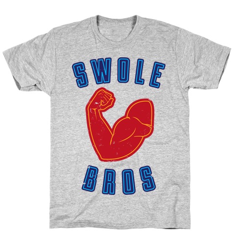 Swole Bros Red T-Shirt