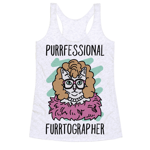 HUMAN - Purrfessional Furrtographer - Clothing - Racerback