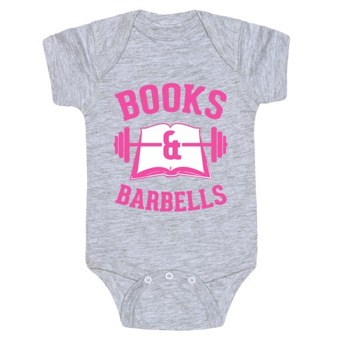 Books & Barbells Baby One-Piece