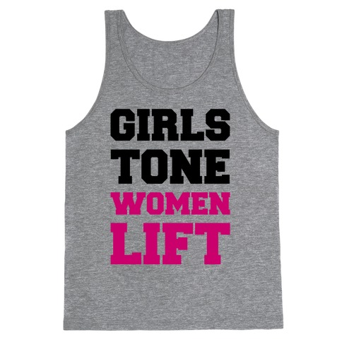 Girls Tone Women Lift Tank Top
